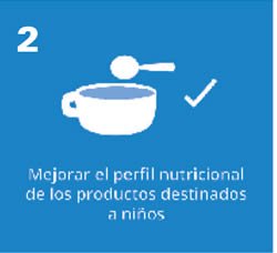 Mejorar el perfil nutricional de los productos destinados a niños