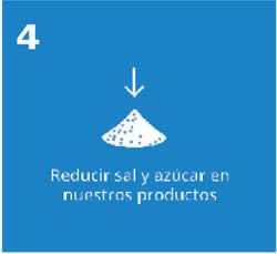 Reducir la sal y el azúcar de los productos Nestlé