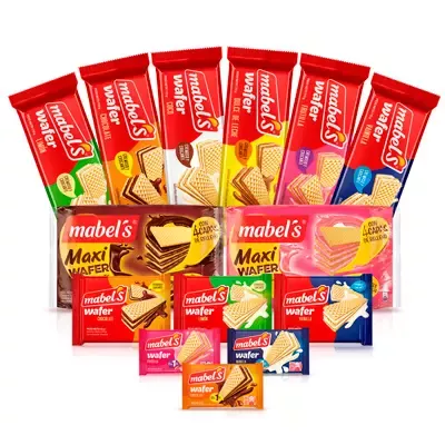 galletas wafer mabels