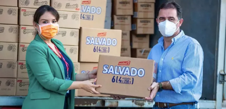 Nestlé garantiza alimentos para los desayunos y meriendas de pacientes y médicos en el centro de aislamiento Covid-19, apoyando la iniciativa de CAINCO en la campaña “Demos de Corazón”