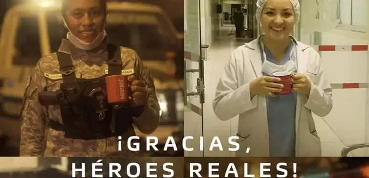 ¡Gracias héroes reales!